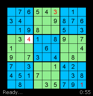 SudoKu Screen Shot